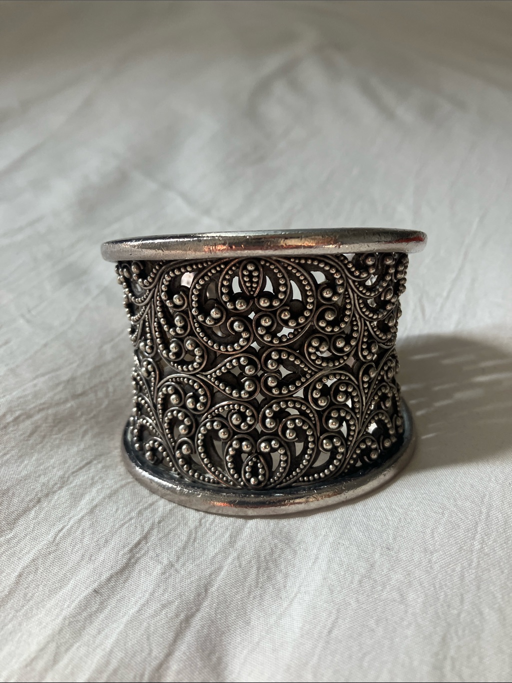 Vintage Lois Hill Silver Cuff